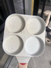 爱仕达（ASD）平底锅不粘煎锅 四孔煎蛋锅 麦饭石色早餐汉堡锅 18CM明火专用K6 实拍图