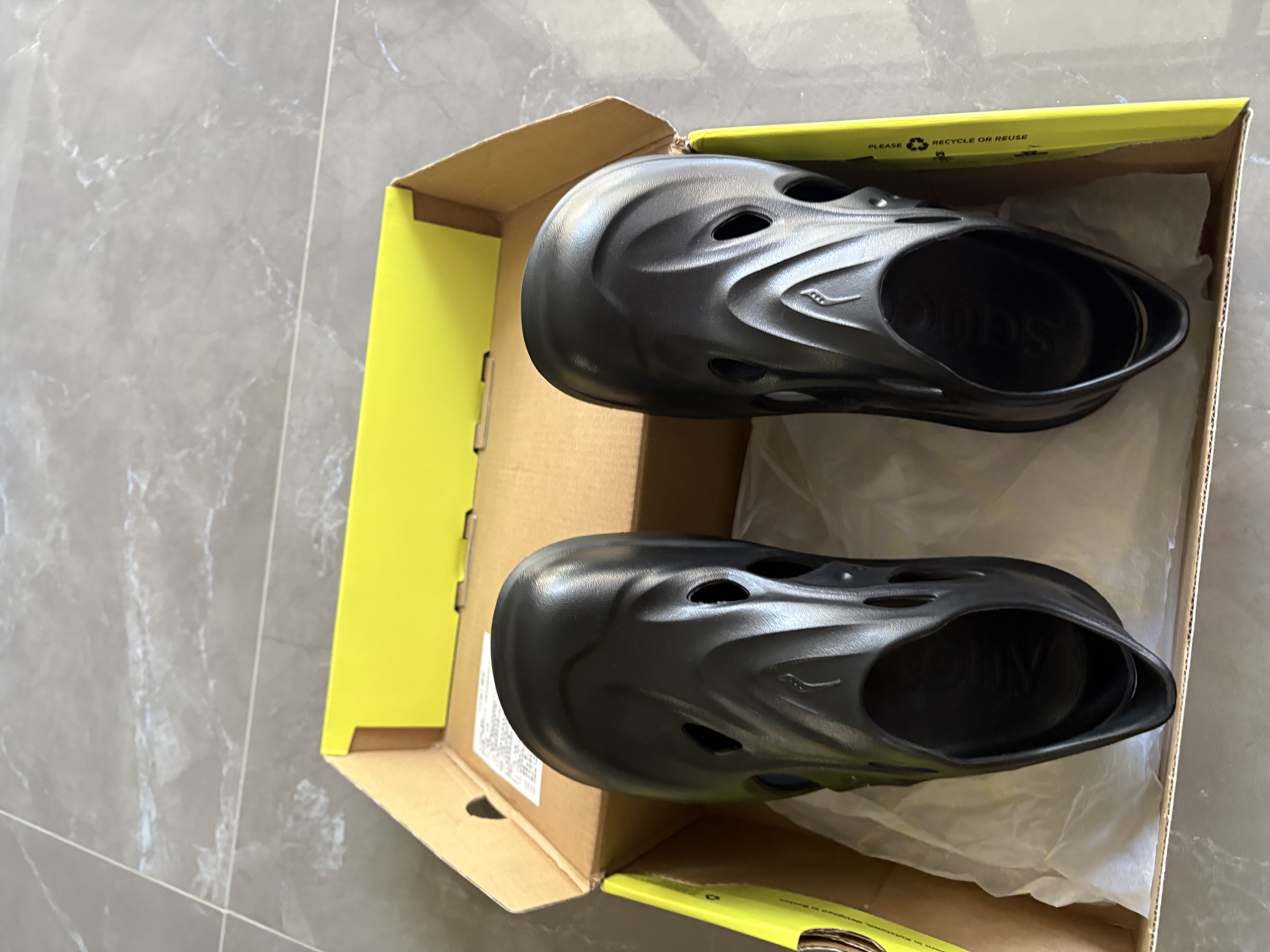 SAUCONY新款cradle yat夏季洞洞鞋缓震户外凉拖鞋徒步外穿 黑色 建议拍大半码或一码 41 实拍图