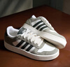 adidas adizero RC 4超轻缓震训练备赛体测薄底竞训跑鞋阿迪达斯   灰色/白色/黑色   42.5 实拍图