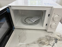 海尔（Haier）快捷微波炉家用小型 360°转盘加热 旋钮操控 易洁内胆 白色 6档火力 HW-M20J1W 实拍图