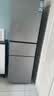 海尔冰箱226升三门一级能效玻璃门面板风冷无霜变频小户型家用大冷冻 BCD-226WGHC3E9SW 以旧换新补贴 实拍图