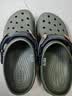 卡骆驰（CROCS）经典特林洞洞鞋|206340 军绿色-309   41 /42(260mm)   实拍图