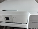 爱普生（EPSON）【6代新品】L4356墨仓式彩色无线AI学习打印机一体机家用/办公  L4266升级版(自动双面 液晶屏 白) 实拍图