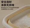 日康（rikang）婴儿洗澡盆折叠盆电子感温浴盆+浴网 RK-X1048-3浅桔黄 实拍图
