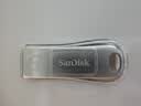 闪迪（SanDisk）128GB USB3.2 U盘 CZ74 读速高达400MB/s 金属高速u盘 安全加密 学习办公投标大容量优盘 实拍图