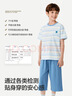 巴拉巴拉童装儿童睡衣套装夏季薄款短袖空调服男童女童家居服速干短袖裤子 实拍图