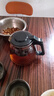【京东物流】茶壶套装整套茶具大容量玻璃茶杯带滤网耐高温泡茶具 1000ML一壶+四杯套装【无茶盘】 实拍图