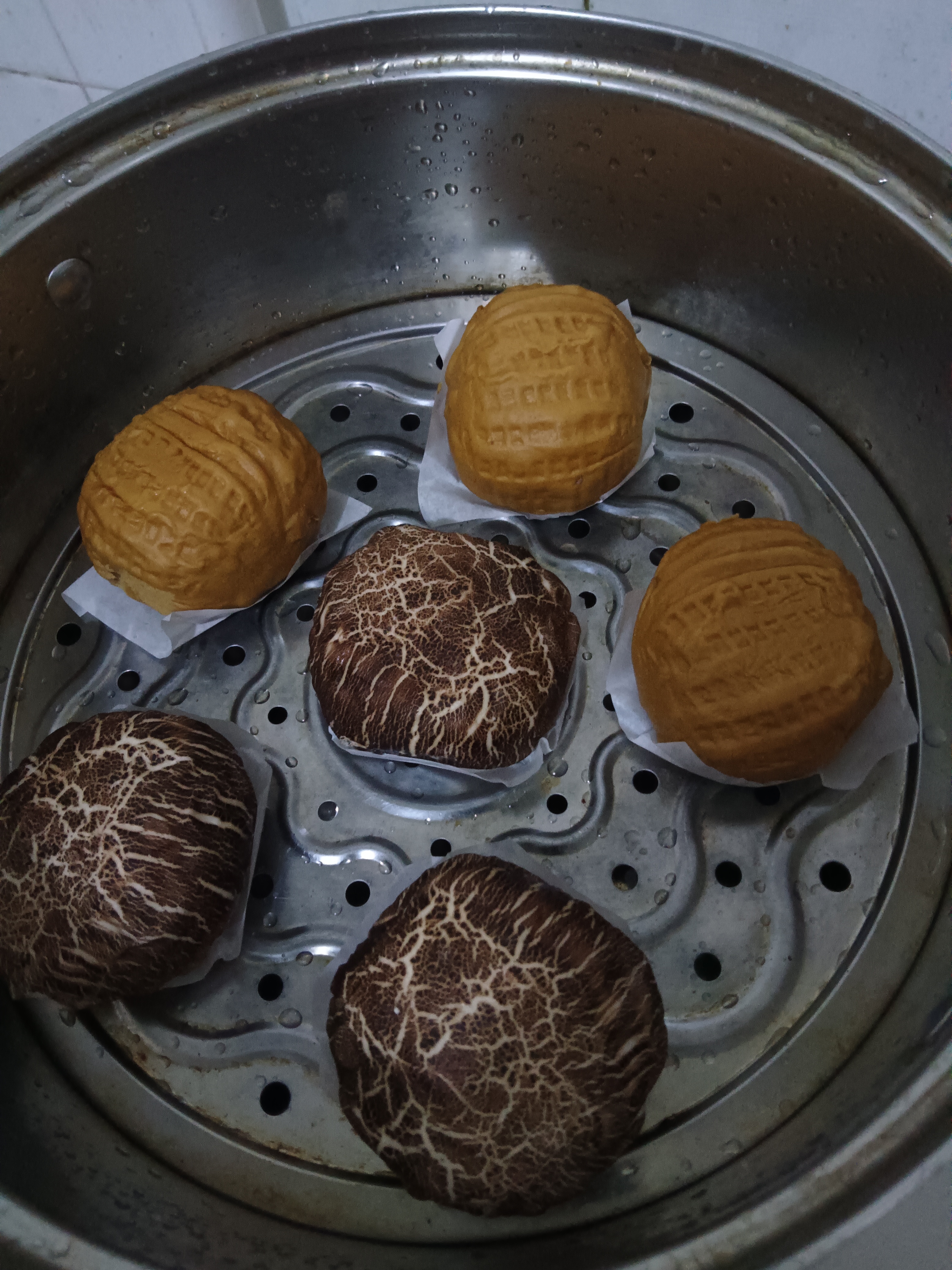 广州酒家核桃包 337.5g 9个 早餐半成品包子广式早茶点心生鲜速食夜宵 实拍图