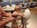 优衣库婴幼儿爬爬服/短袖宝宝连体衣483021 30 浅米色 100cm 实拍图