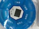 金隆兴老人吃药提醒器电子闹钟分装药盒便携智能定时一周随身定量 蓝色 实拍图