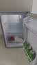 志高电冰箱双门家用节能冰箱出租屋冷藏冷冻环保迷你冰箱办公室公寓租房宿舍低噪电冰箱 【店铺推荐108L主流款】银色一级能效S198 实拍图