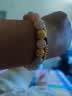 中国黄金（CHINA GOLD）足金六字真言转运珠硬金钱福字黄金手链男女款DIY串珠配件520礼物 10mm金钱珠 约0.7g【国金礼盒】 实拍图