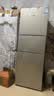西门子（SIEMENS）271L三门冰箱小冰箱风冷无霜 双效过滤 精确控温 浅金色 KG28NV230C 实拍图
