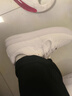特步情侣男女板鞋小白鞋空军一号春夏透气耐磨百搭运动板鞋休闲鞋 实拍图