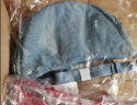 优衣库挎包女装男装/单肩饺子包肩带可调节26春夏新款481610 63 天蓝色 均码(28 × 10 × 17 cm) 实拍图