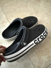 卡骆驰（CROCS）贝雅卡骆班洞洞鞋|205089 黑色/白色-066   41 /42(260mm)   实拍图