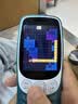 诺基亚（NOKIA）3210 4G 移动联通电信广电全网通 2.4英寸双卡双待 直板按键学生功能机备用手机 蓝色 实拍图