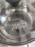 爱仕达（ASD）汤锅304不锈钢蒸汤锅 炖煮锅复底小汤锅22CM燃气电磁炉通用奶锅B1 实拍图