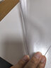 钟爱一生桌布防水防油餐桌垫透明PVC软玻璃茶几垫【2.0足厚】磨砂70*120cm 实拍图