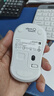 罗技（Logitech）M221 轻音鼠标 无线鼠标 办公鼠标 对称鼠标 带无线微型接收器 米白色 实拍图