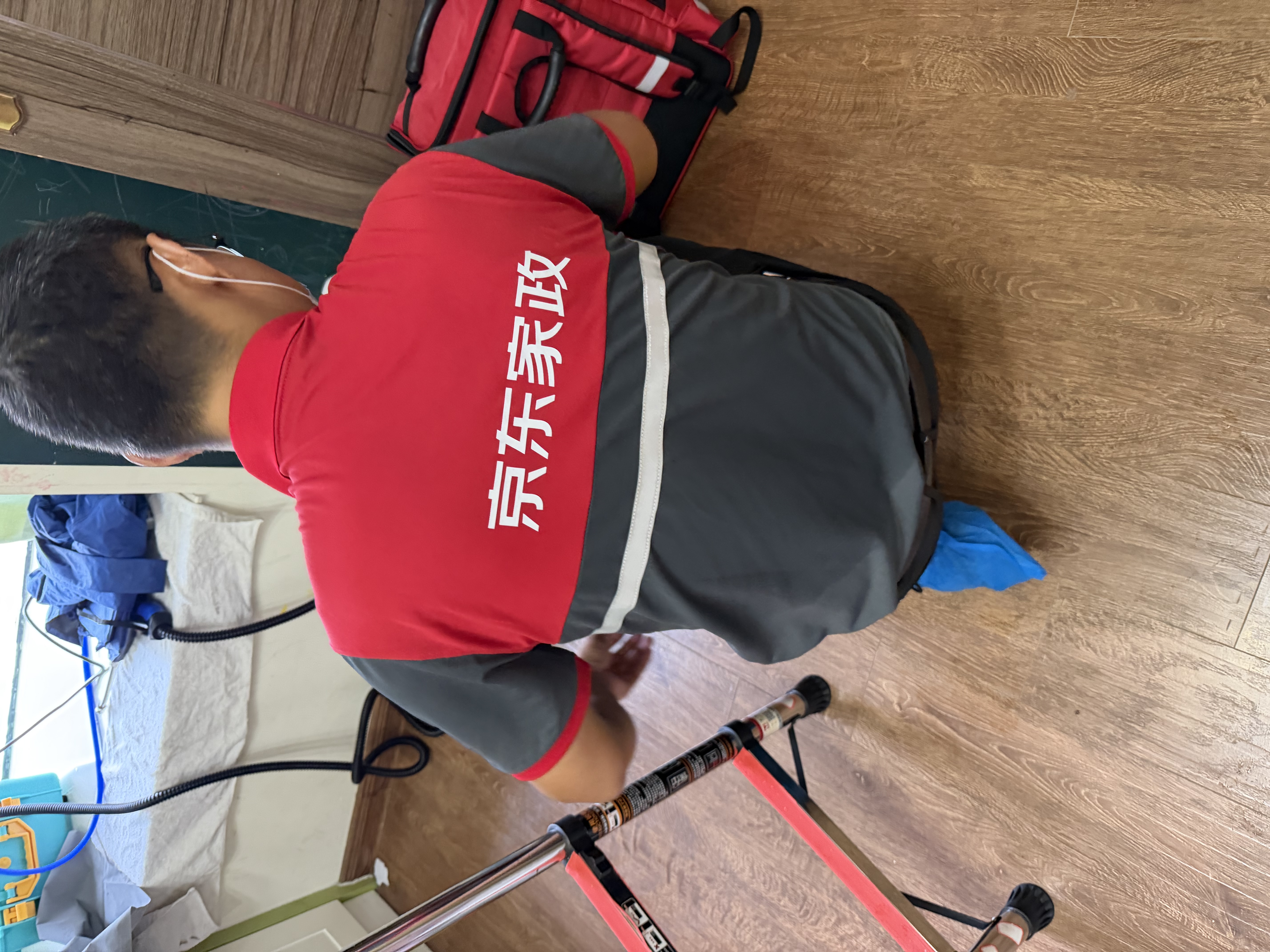 京东家政清洗 挂式空调2台全拆洗 家电清洗上门服务清洁保养保洁 实拍图