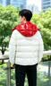 帝虎白鹅绒羽绒服痞帅男女同款短款2026冬季新款保暖户外外套007款 白色红里 【男女同款】 S 尺码偏小/卡码拍大 实拍图