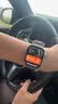 Apple/苹果 Watch S11 智能手表GPS款46毫米银色铝金属表壳雾紫色运动型表带M/L MEVX4CH/B 实拍图