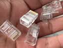绿联超五类网线水晶头 超5类镀金工程级RJ45电脑千兆网络连接器 CAT5E非屏蔽8P8C水晶头100个 50246 实拍图