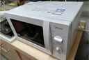 美的（Midea）快捷微波炉 家用小型 360°转盘加热 旋钮操控 易洁内胆2026新款（M1-L213B二代） 实拍图