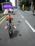 JEEP吉普折叠自行车带小孩母子车亲子自行车-J200 绿色 20英寸 黑把 实拍图