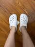 卡骆驰（CROCS）经典云朵Clog男女沙滩洞洞鞋 206750-100 39（39-40） 实拍图