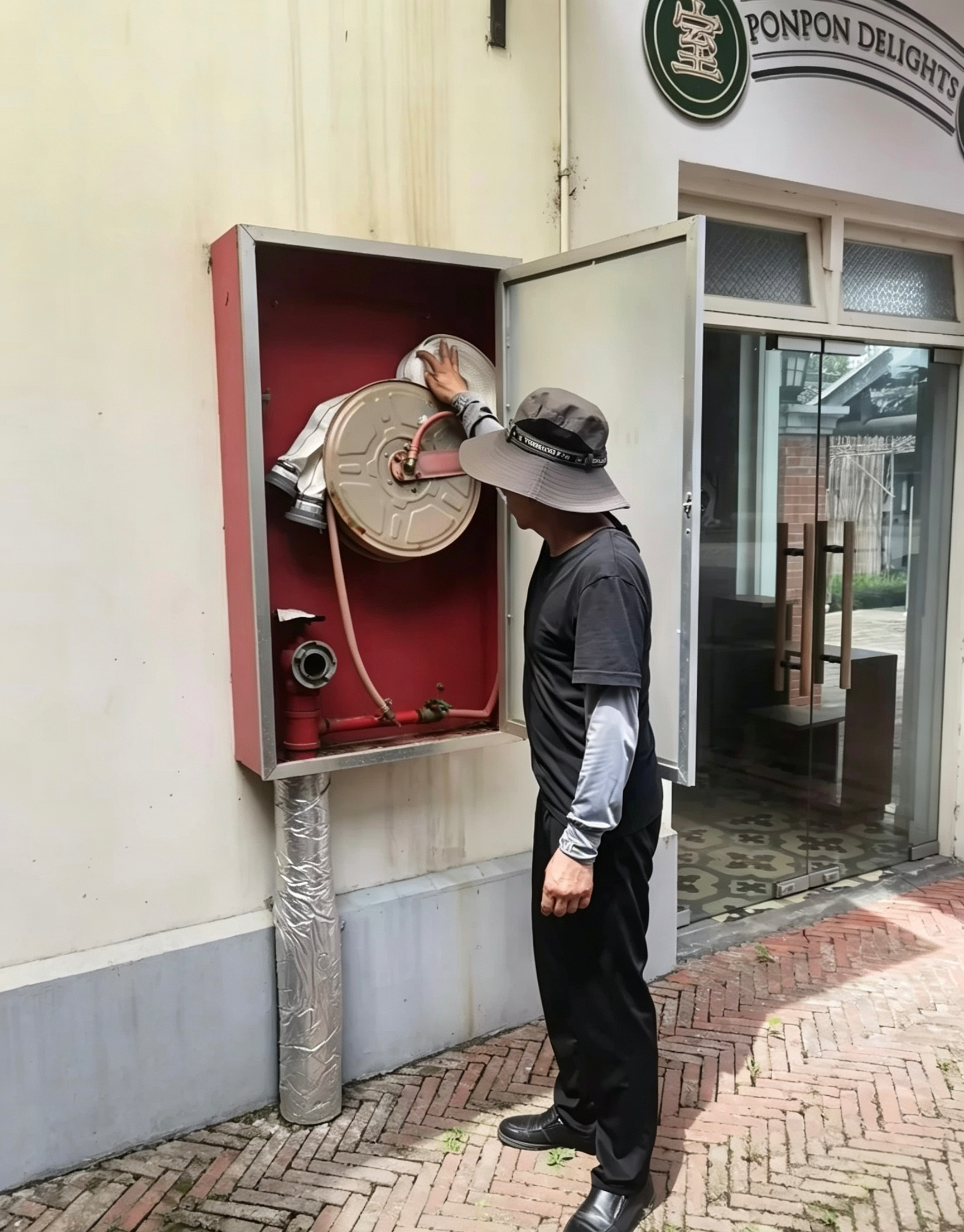 消防水带8-65-25米国标加厚接头高压水管水袋2/3寸消火栓水枪头50口径20农用浇地灌溉浇水软管 8-65-20国标水带+接头+枪头 实拍图