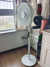 美的（Midea）【闪拆系列】一键闪电拆装直流变频家用语音电风扇一级能效静音落地扇大风力卧室立式电扇SDJ30BC 实拍图