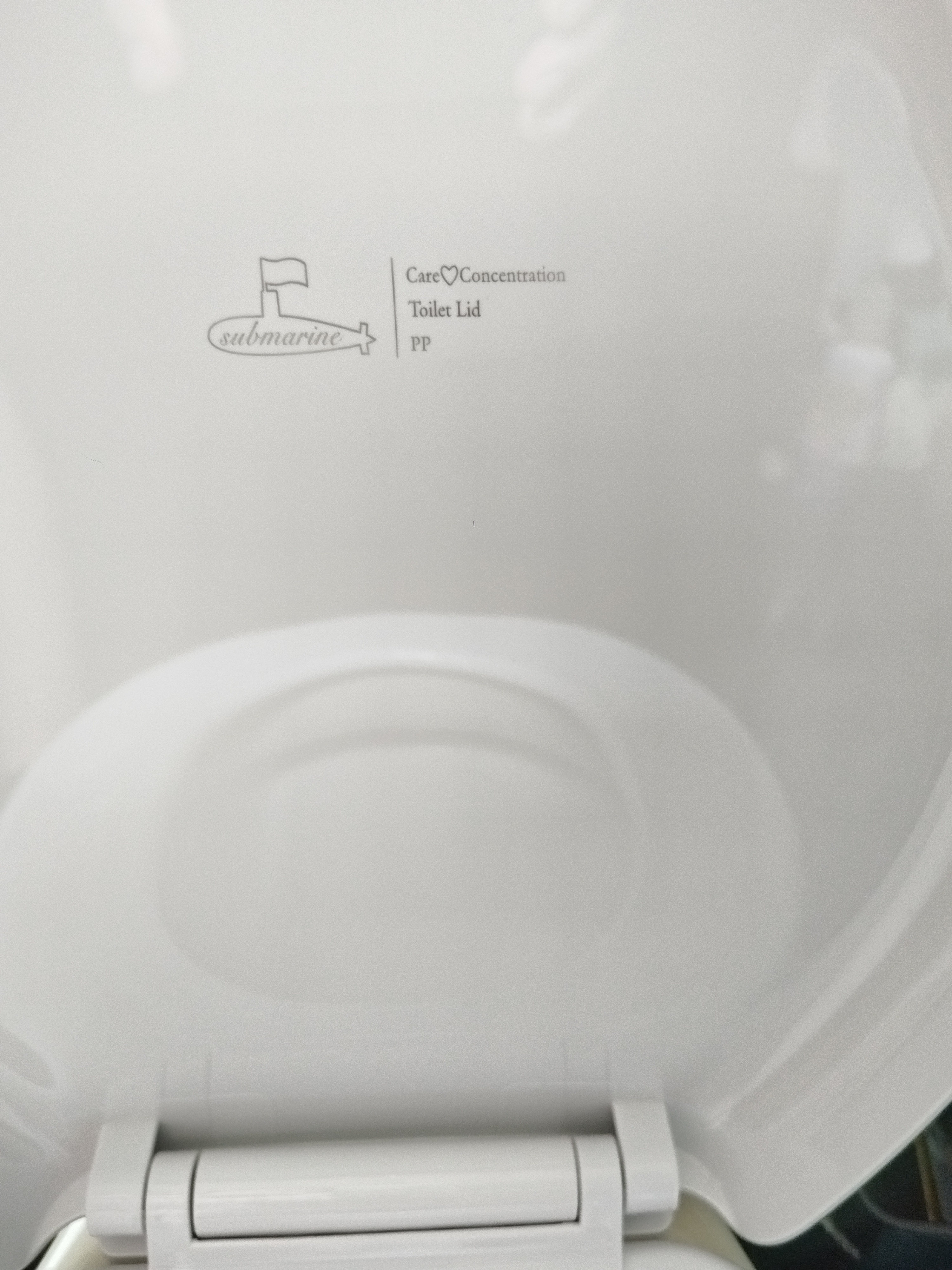潜水艇马桶盖通用家用坐便器盖子加厚盖板老式马桶圈缓降U型V型马桶盖 O型-方形底座快拆款MG5 实拍图