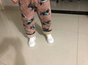 回力（Warrior）儿童跑步鞋透气网面凉鞋旋钮扣夏季小白鞋 WZ(CL)-0679-1 白色 29 实拍图
