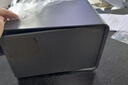 得力（deli）保险柜26年爆款热卖家用保险箱 至臻20cm密码解锁小型保管箱家用防盗存钱罐 自动开门 AE222黑 实拍图