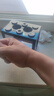 桌面鱼缸小型家用积木缸生态缸水族箱斗鱼缸带小夜灯氛围灯摆件 黑色斗鱼缸【不带灯】 实拍图