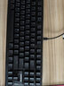 CHERRY樱桃MX1.1黑曜极光 机械键盘87键 游戏键盘 有线键盘 悬浮式无钢结构 RGB灯效 黑色红轴 实拍图