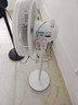 美的（Midea）电风扇家用7叶落地扇摇头电风扇循卧室宿舍轻音风扇 白色丨7叶台地两用 实拍图
