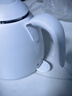 maxwin 家用电热水壶长嘴烧水壶泡茶专用手冲咖啡壶开水壶小型茶艺壶防烫全自动断电茶具功夫茶酒店 0.6L 月光白 实拍图