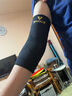 万特力·护 日本进口运动护肘男女羽毛球网球透气篮球护具肘部护具 新款黑色护肘单只装 L 实拍图