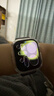 Apple/苹果 Watch S11 智能手表GPS款46毫米银色铝金属表壳雾紫色运动型表带S/M MEVW4CH/B 实拍图