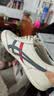 Onitsuka Tiger鬼塚虎男女鞋运动休闲鞋 时尚百搭女鞋MACHU RACER 1183B770 米色 43.5 实拍图