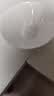 几物森林 北欧斗笠碗陶瓷餐具碗碟竖纹碗家用可微波 纯白7英寸碗2只装 实拍图