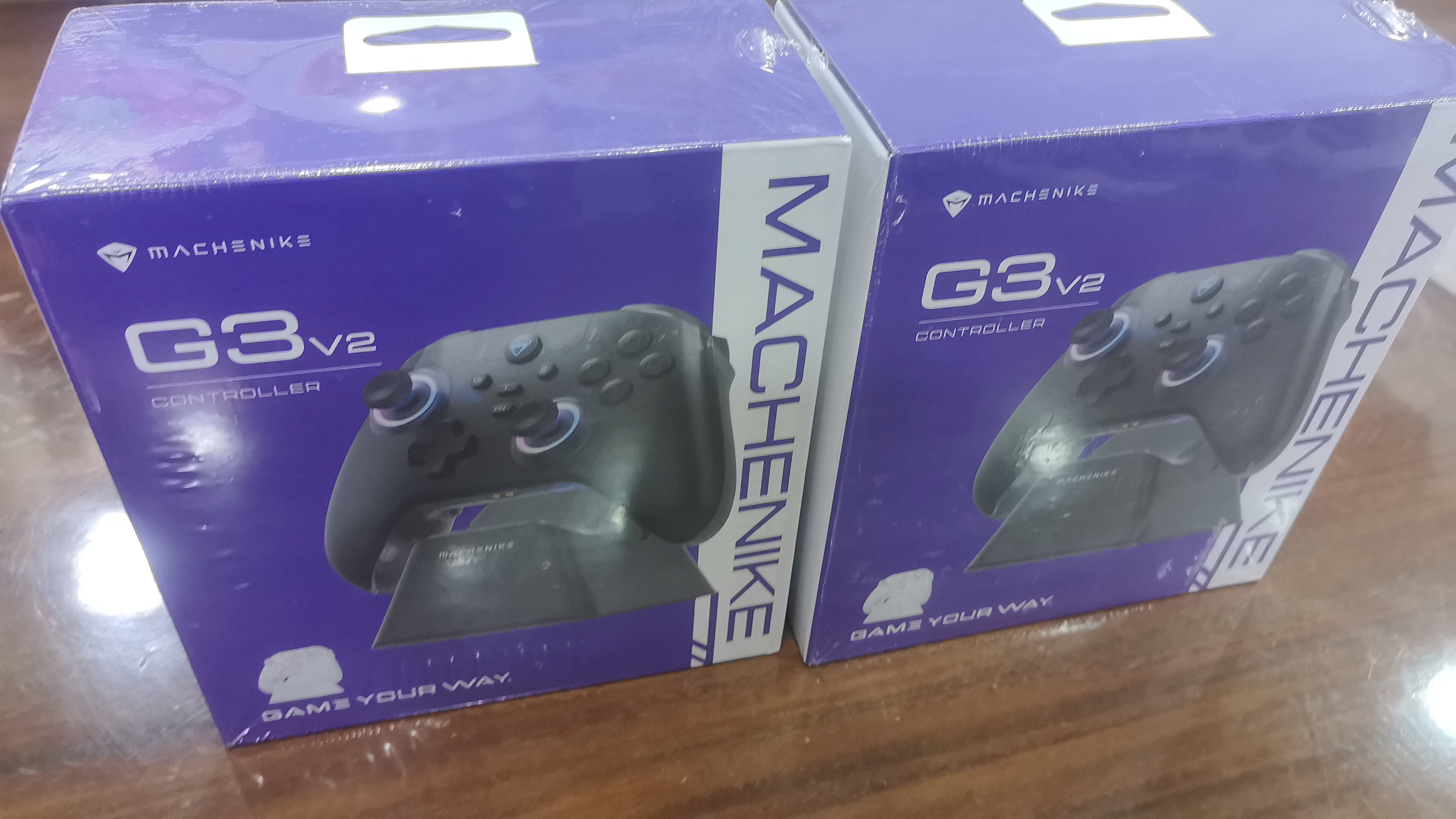 机械师G3V2白色套装 无线手柄四霍尔游戏手柄switch2手柄类xbox手柄蓝牙支持安卓苹果手机PC电脑电视 实拍图
