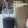 京东京造 玻璃杯 男士女生泡茶水杯子咖啡可乐吸管杯 500ml两只装 实拍图
