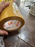 得力（deli）高品质米黄色封箱胶带打包宽胶带 60mm*100y*50μm(91.4m/卷) 6卷装 办公用品 30359 实拍图