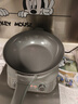 美的（Midea）钛陶电炒锅 电蒸锅宿舍煮锅炒菜专用分体式家用多功能一体电火锅煎锅5.5L多用途锅HCG3218S配蒸笼 实拍图