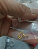 御邪黄金3mm光面转运珠足金999路路通光面金珠手串串珠手链情人节礼物 3毫米特供金珠两颗 实拍图