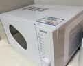 格兰仕（Galanz）复古迷你微波炉 20L平板家用 700瓦节能省电 速热P70F20N1P-PE(W0) 实拍图